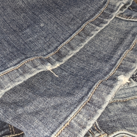 WHBM Blanc Boot Leg Jeans Sz 0 Regular - Picture 11 of 11